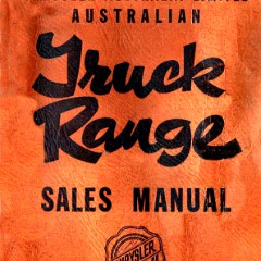 1953 Chrysler Truck Sales Manual - Australia