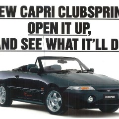 1993-Ford-Capri-SE-Clubsprint-Mailer