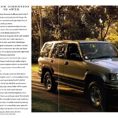 1995 Holden Jackaroo V6 Brochure  Australia 02-03