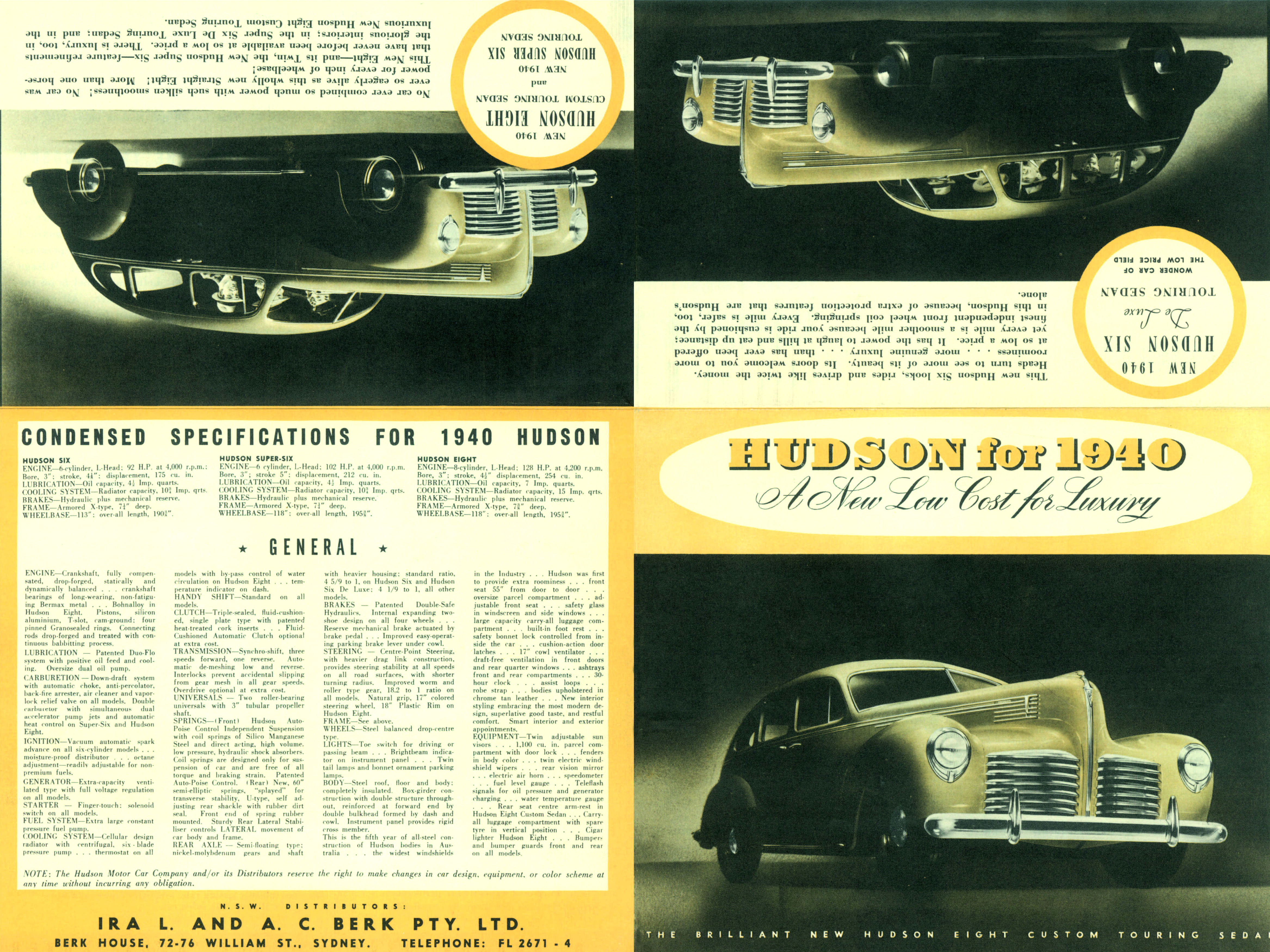 1940 Hudson Foldout (Aus)-Side A