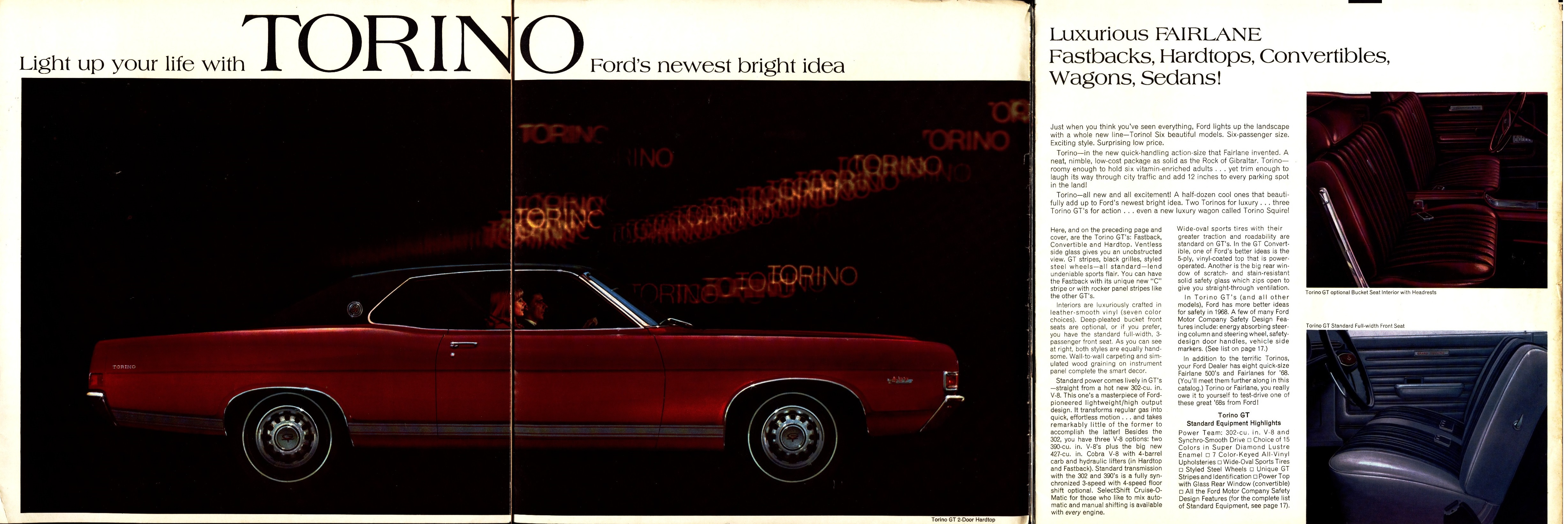 1968 Ford Torino and Fairlane Brochure Canada 03-04-05