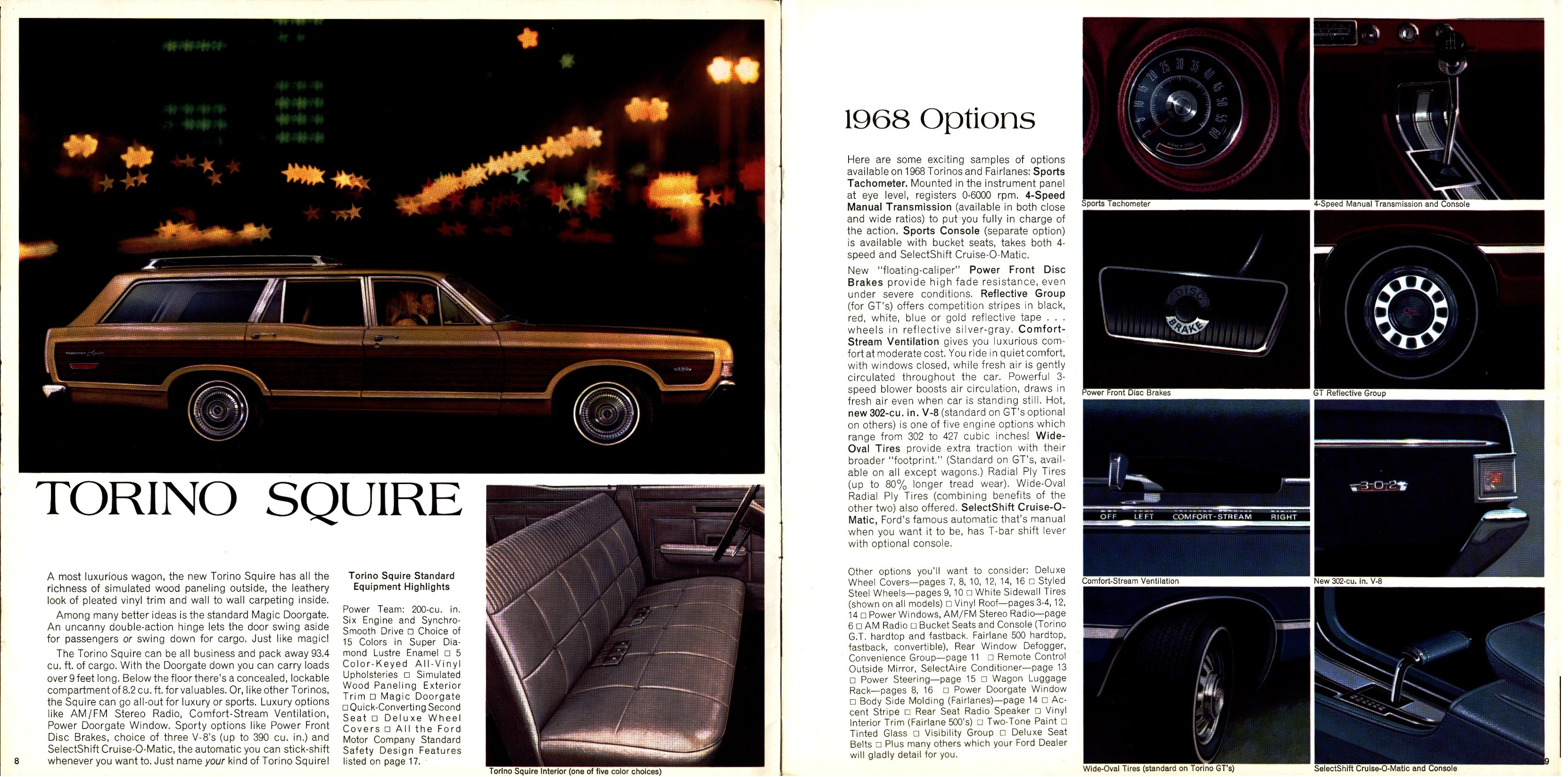 1968 Ford Torino and Fairlane Brochure Canada 08-09