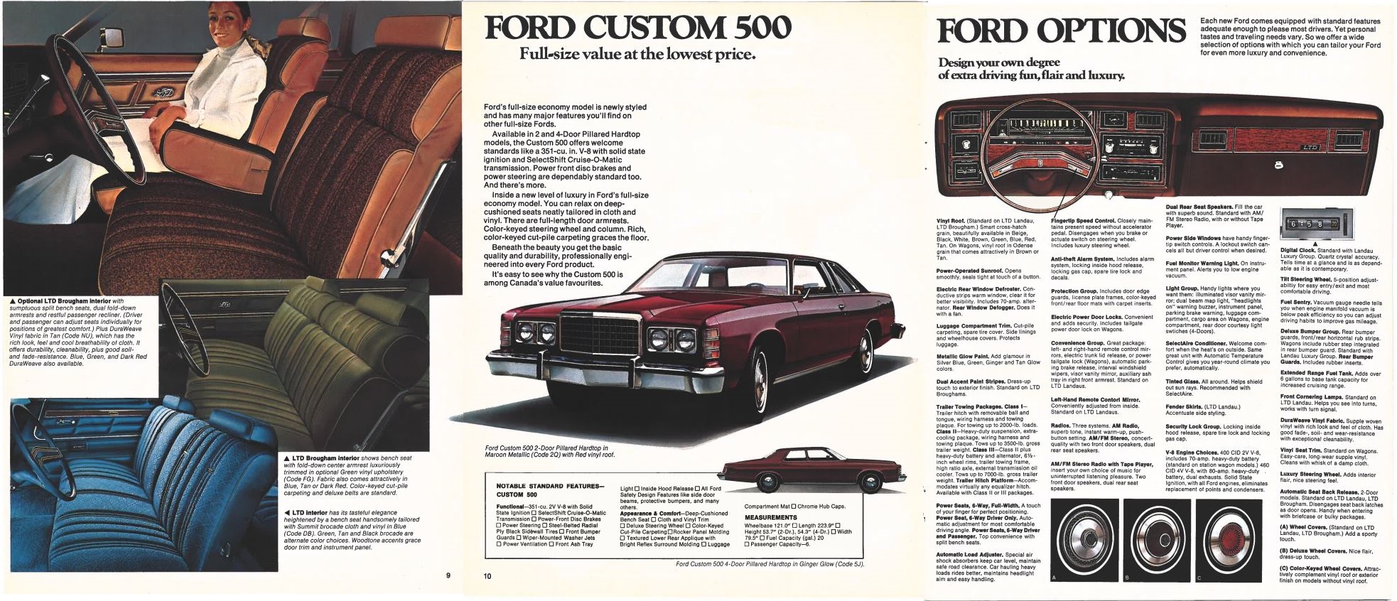 1975 Ford Full Size Canada  09-10-11