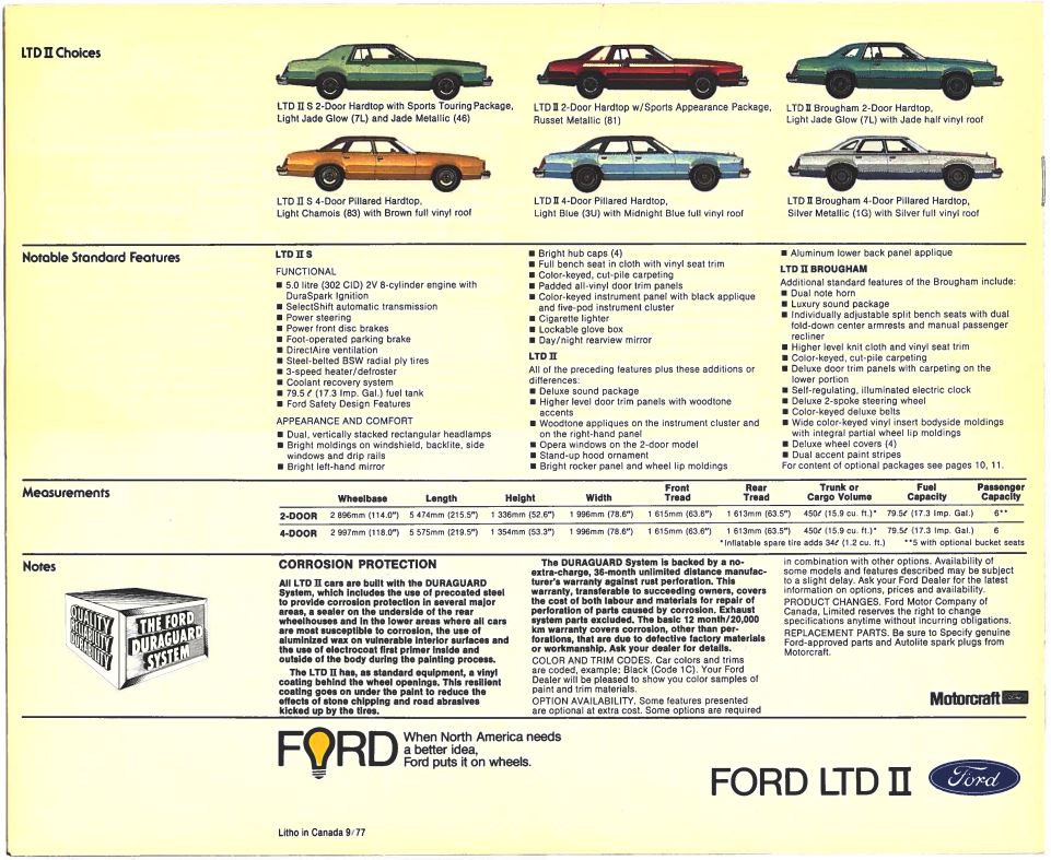 1978 Ford LTD II Canada 12