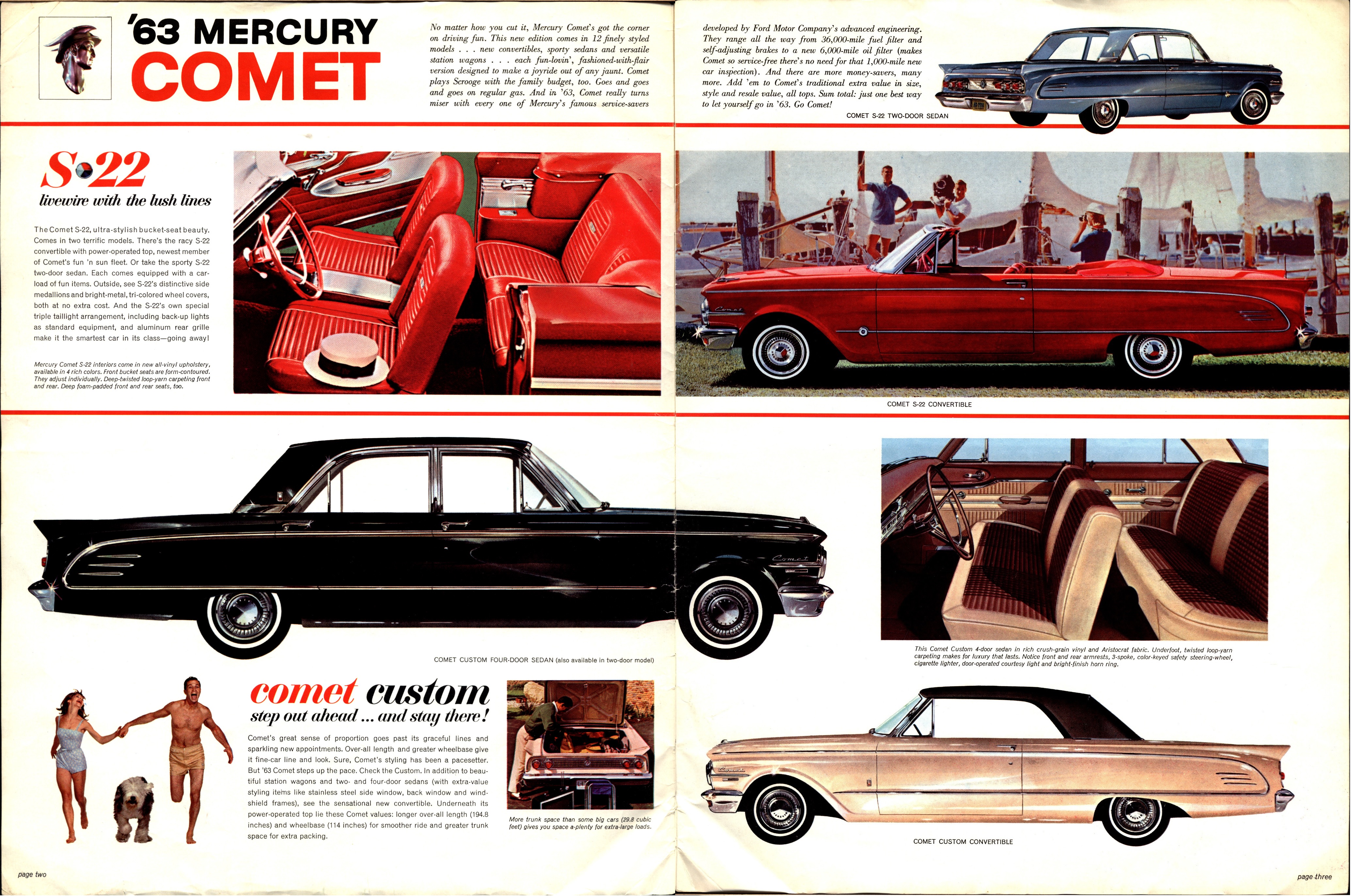 1963 Mercury Full Line Brochure Canada 02-03