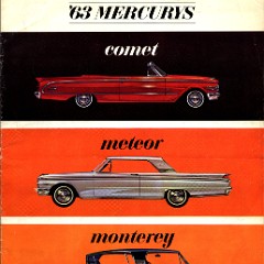 1963 Mercury Full Line Brochure Canada 01