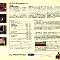 1977 Mercury Marquis Brochure Canada 12