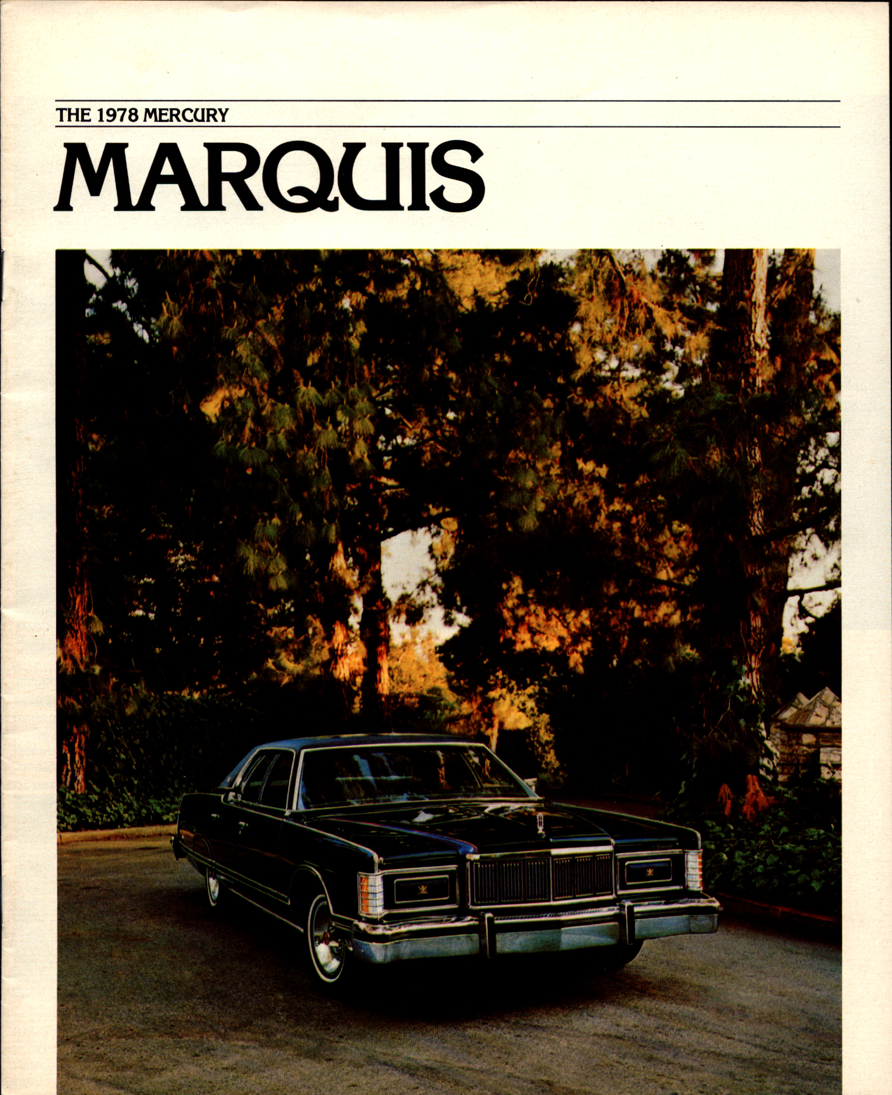 1978 Mercury Marquis Brochure (Cdn)  01