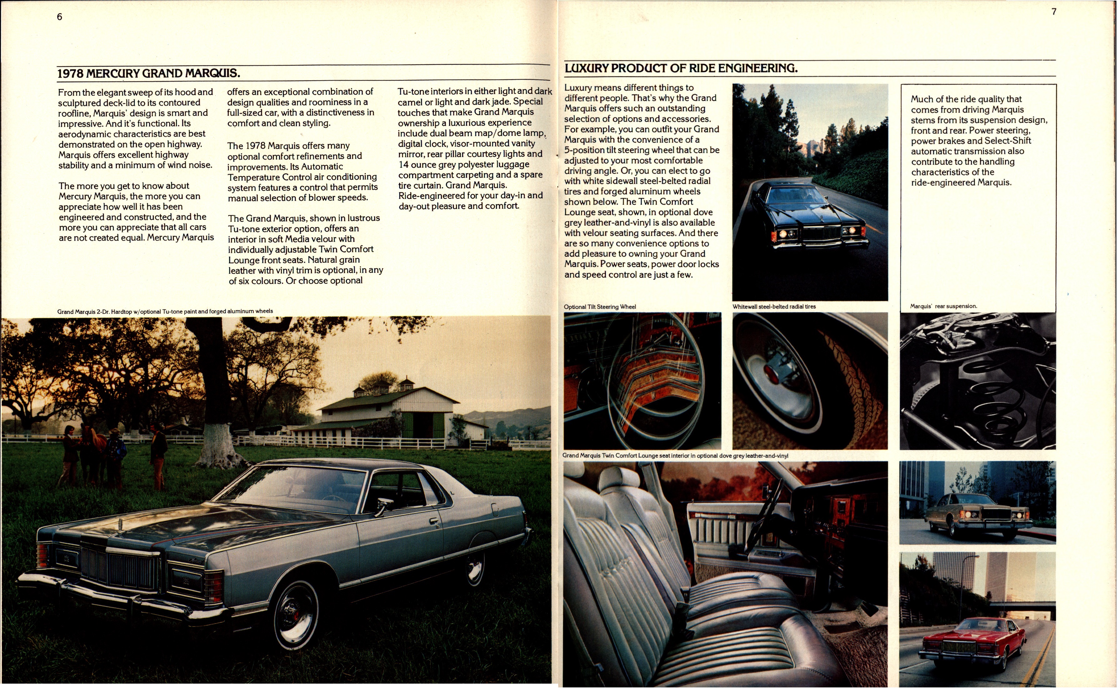 1978 Mercury Marquis Brochure (Cdn)  06-07