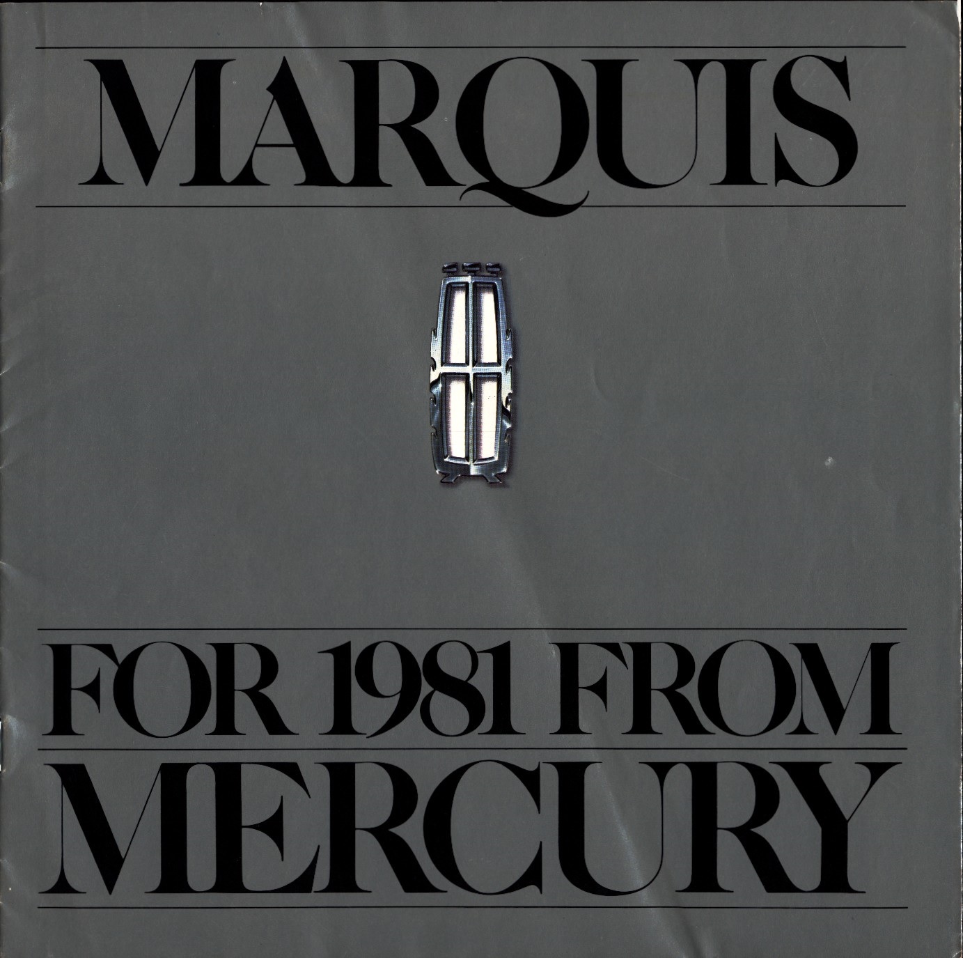 1981 Mercury Marquis Brochure Canada 01