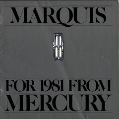 1981 Mercury Marquis Brochure Canada 01