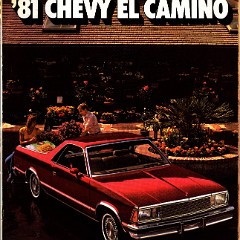 1981 Chevrolet El Camino Brochure Canada 01