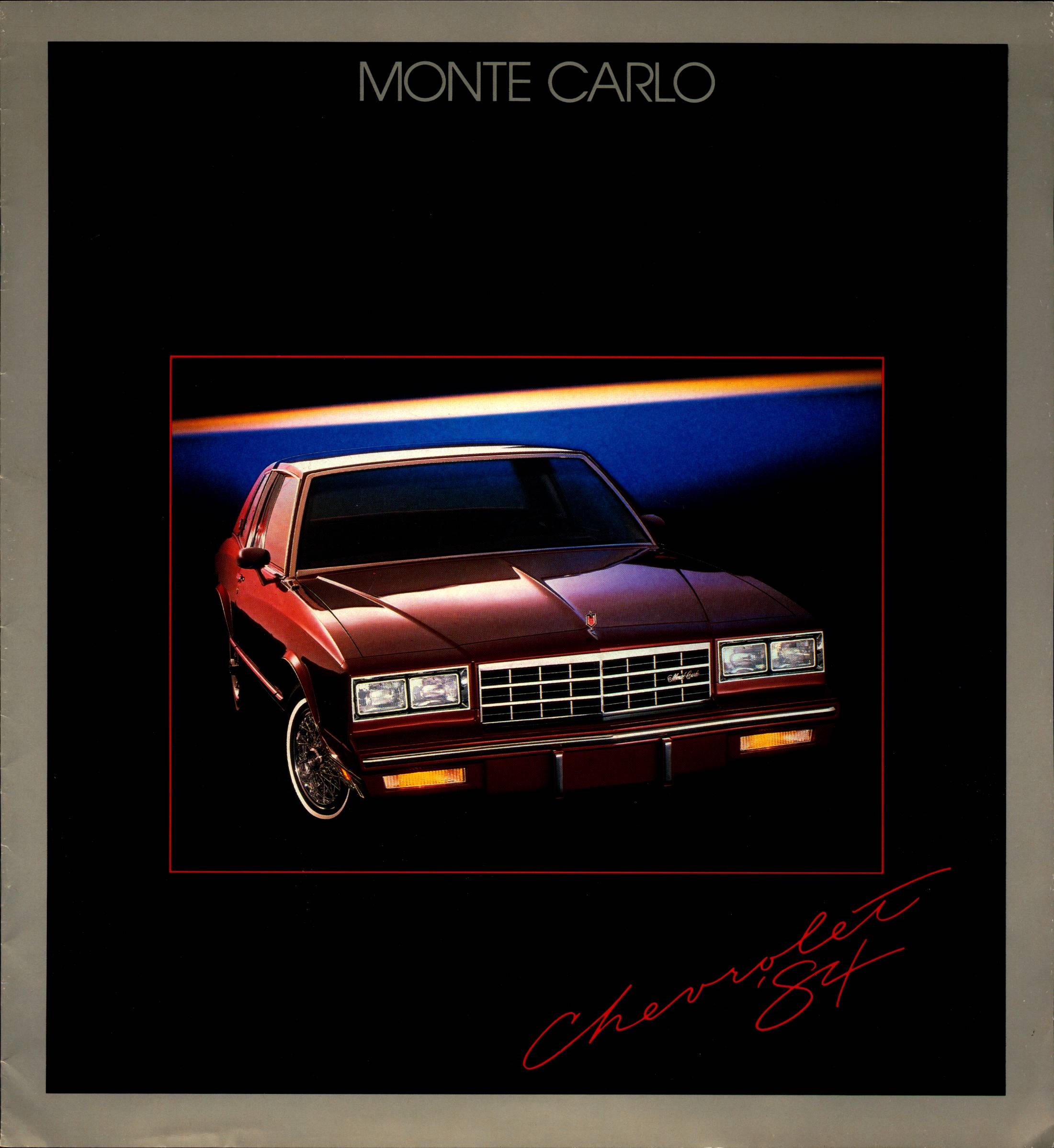 1984 Chevrolet Monte Carlo (Cdn)  01