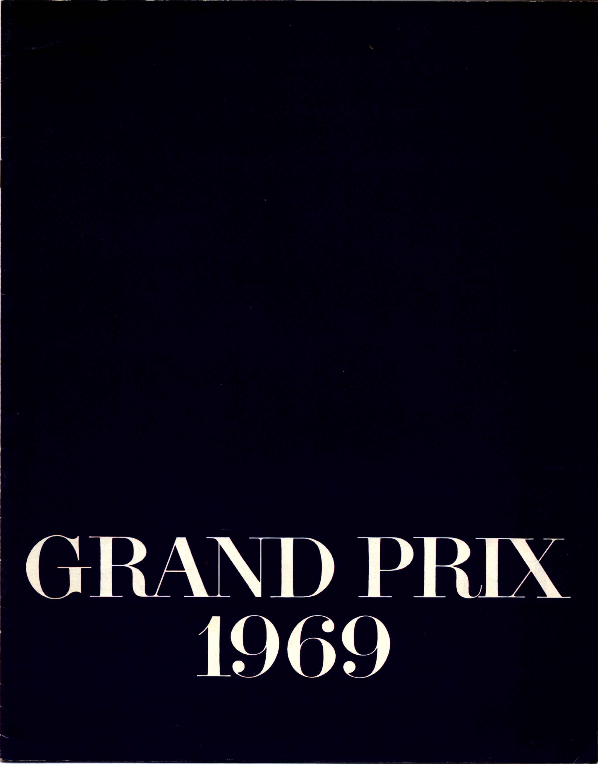 1969 Pontiac Grand Prix Brochure Canada 01