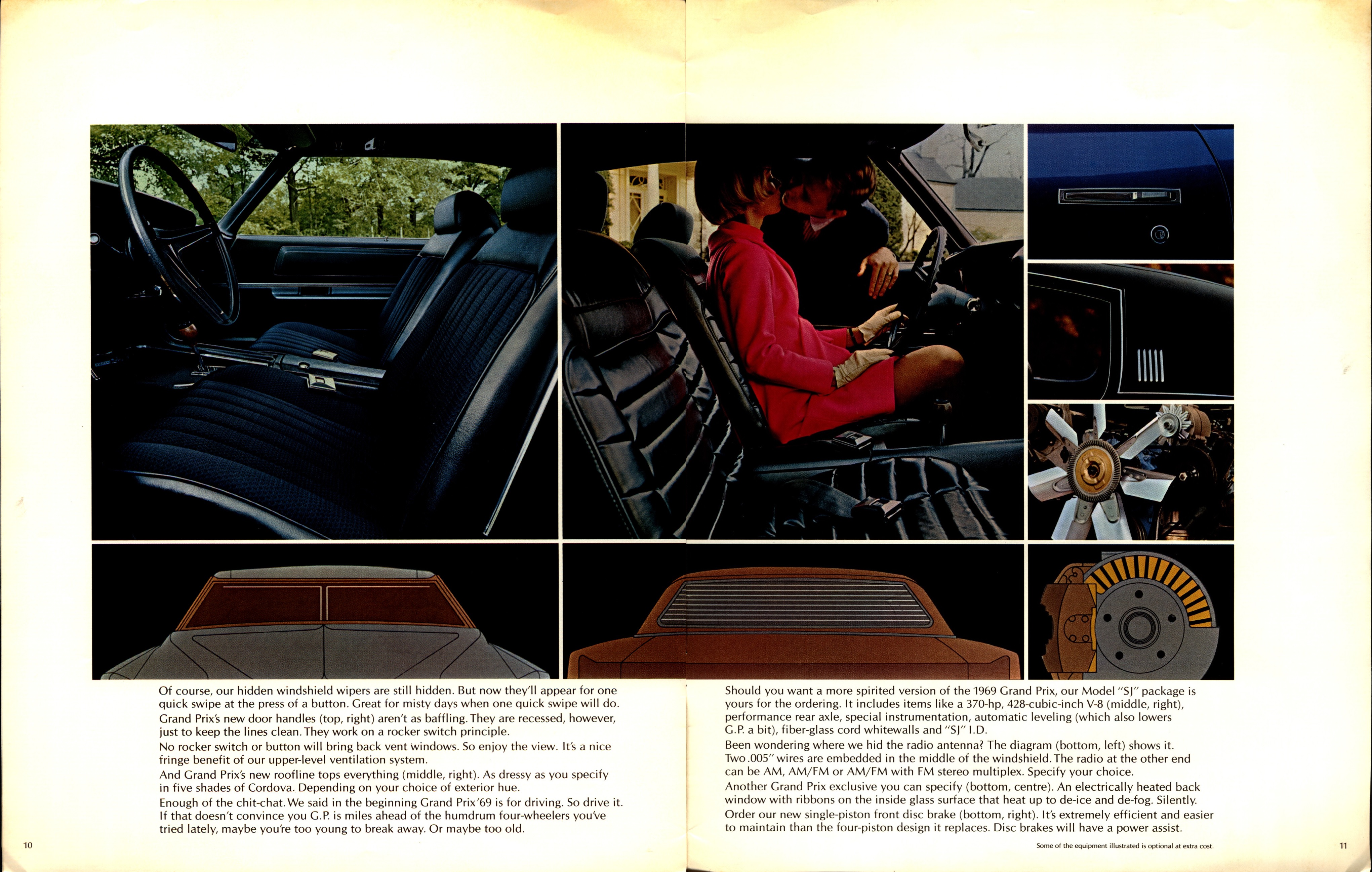 1969 Pontiac Grand Prix Brochure Canada 10-11