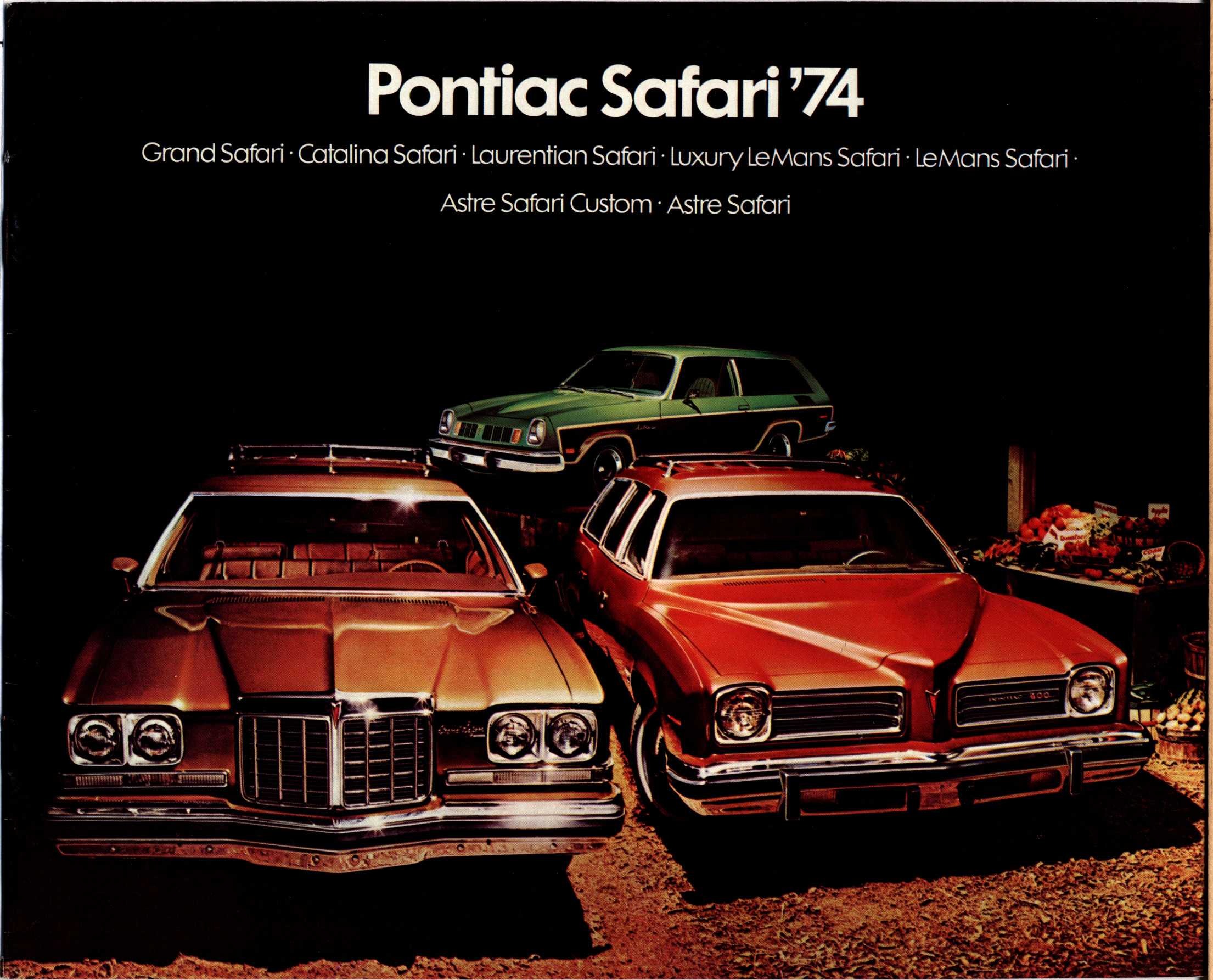 1974 Pontiac Safaris Brochure Canada 01