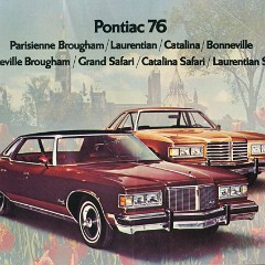 Pontiac 1978 Bonneville Catalina  ca A4  40S  Englisch Prospekt Brochure TOP 