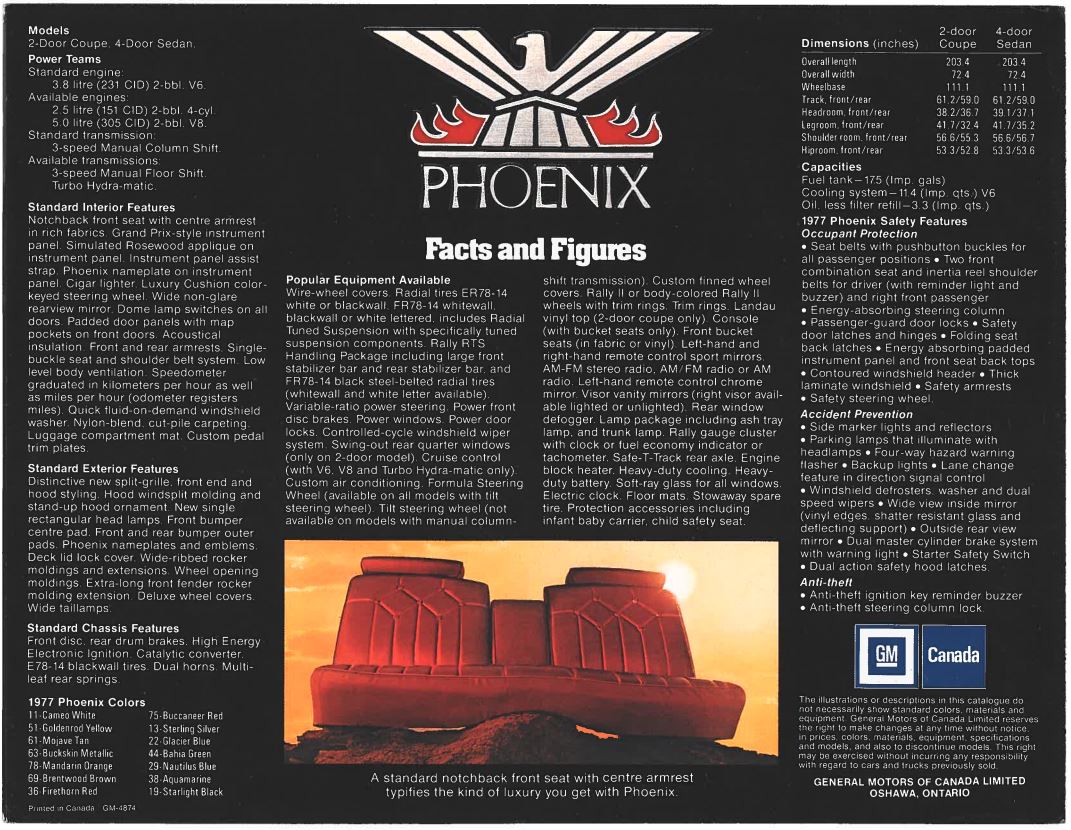 1977 Pontiac Phoenix Brochure (Cdn) 04
