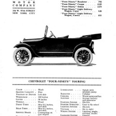1921-Chevrolet-Data-Sheets