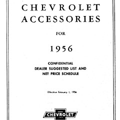 1956-Chevrolet-Accessories-Price-List