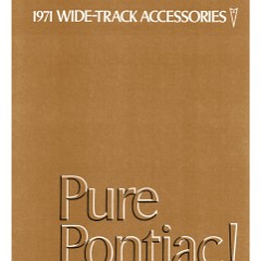 1971 Pontiac Accessories