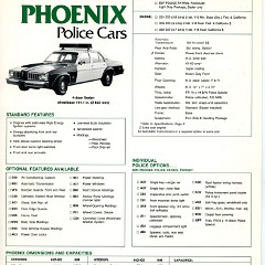 1978 Pontiac Police Cars