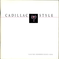 1989 Cadillac Full Line Prestige Brochure 00