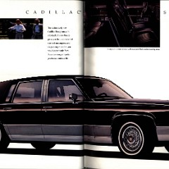 1990 Cadillac Full Line Prestige Brochure 74-75