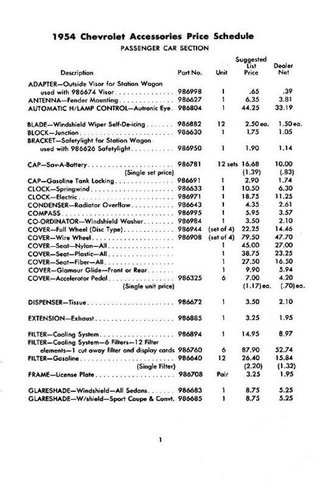 1954_Chevrolet_Accessory_Prices-01