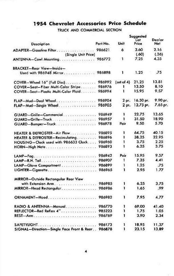 1954_Chevrolet_Accessory_Prices-04