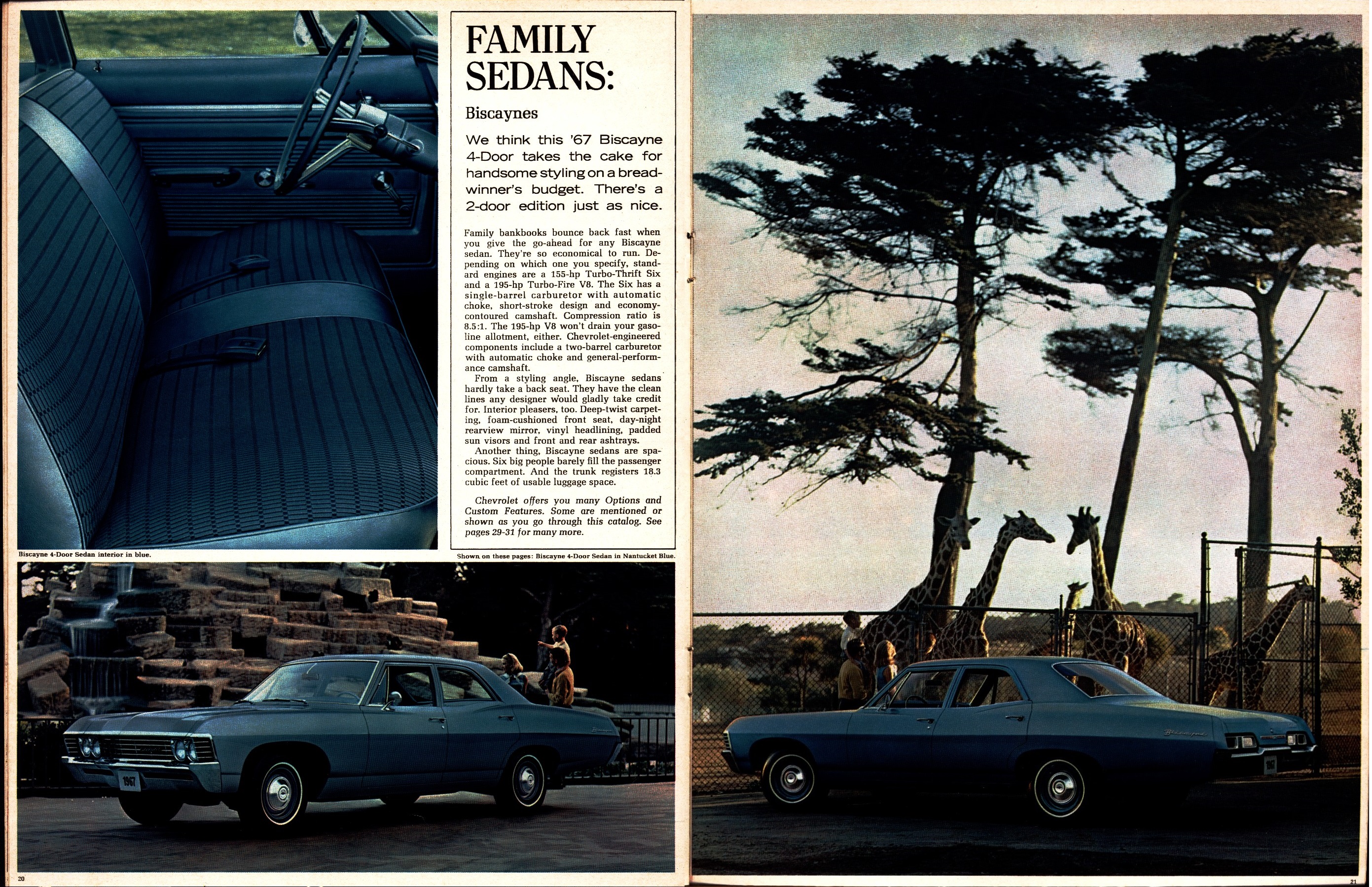 1967 Chevrolet Full Size Brochure (R-1) 20-21