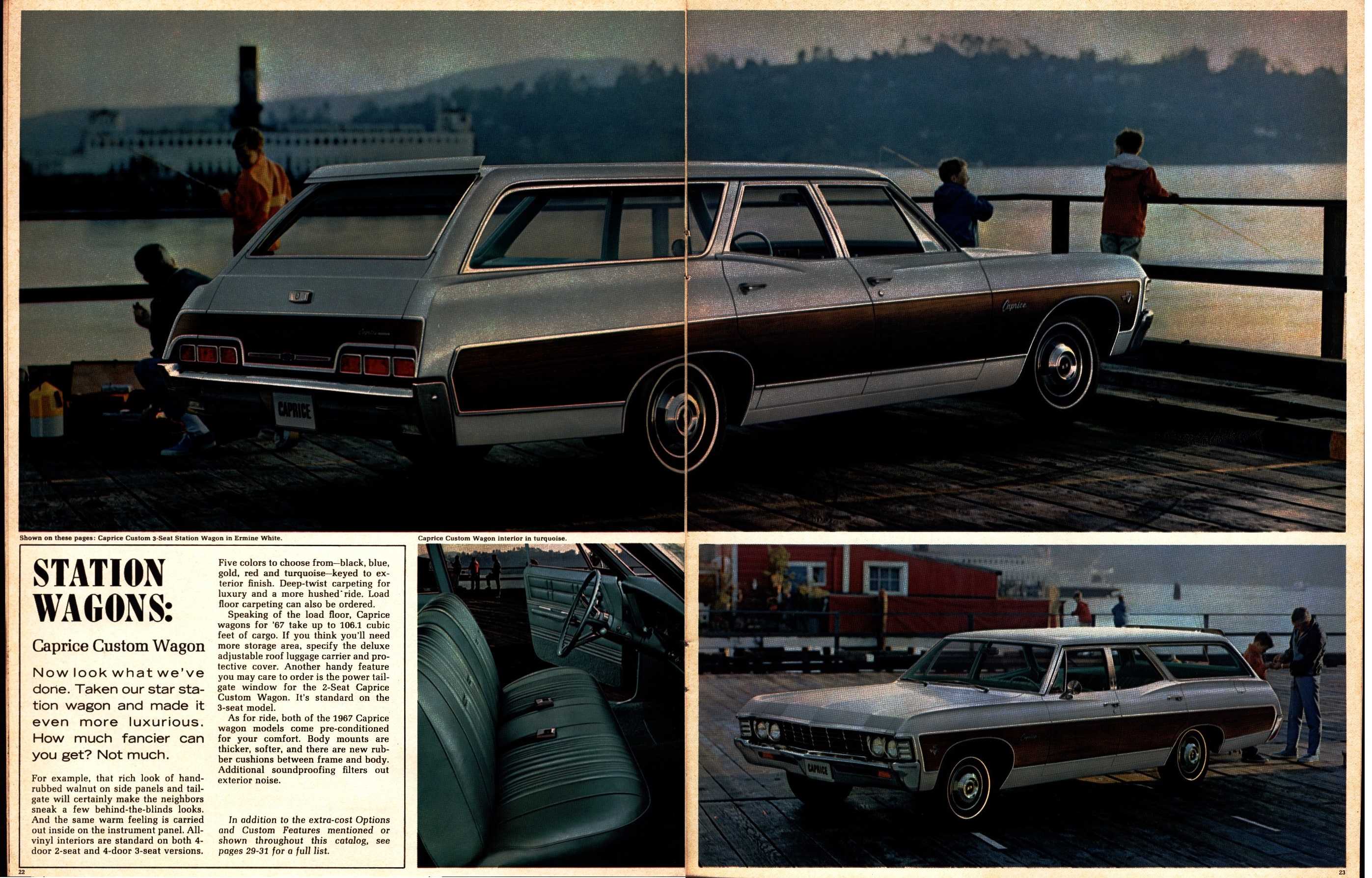 1967 Chevrolet Full Size Brochure (R-1) 22-23