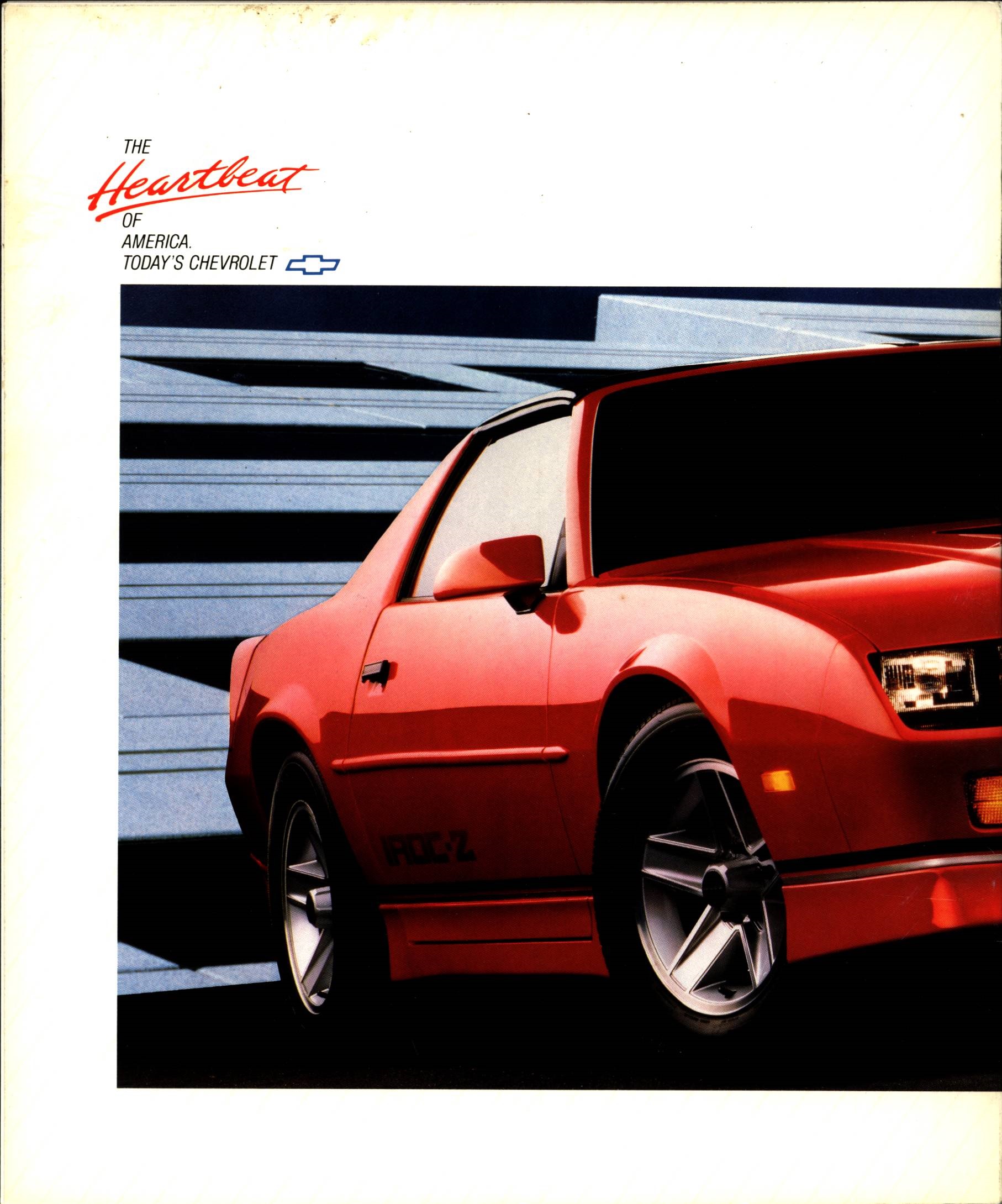1988 Chevrolet Camaro Brochure 20
