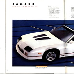 1988 Chevrolet Camaro Brochure 11-12-13