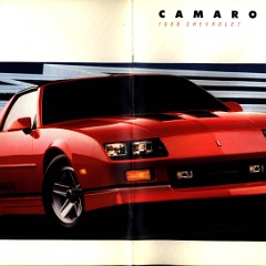 1988 Chevrolet Camaro Brochure 20-00