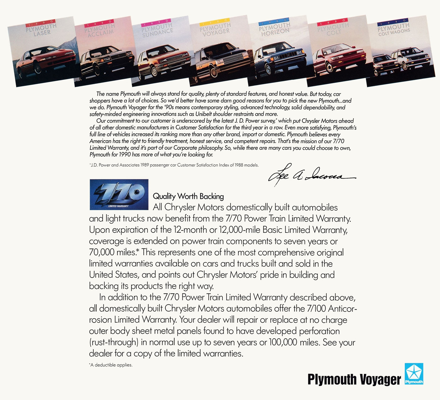1990 Plymouth Voyager Brochure 24