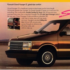 1990 Plymouth Voyager Brochure 10-11-12