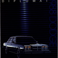 1988 Dodge Diplomat Brochure 01