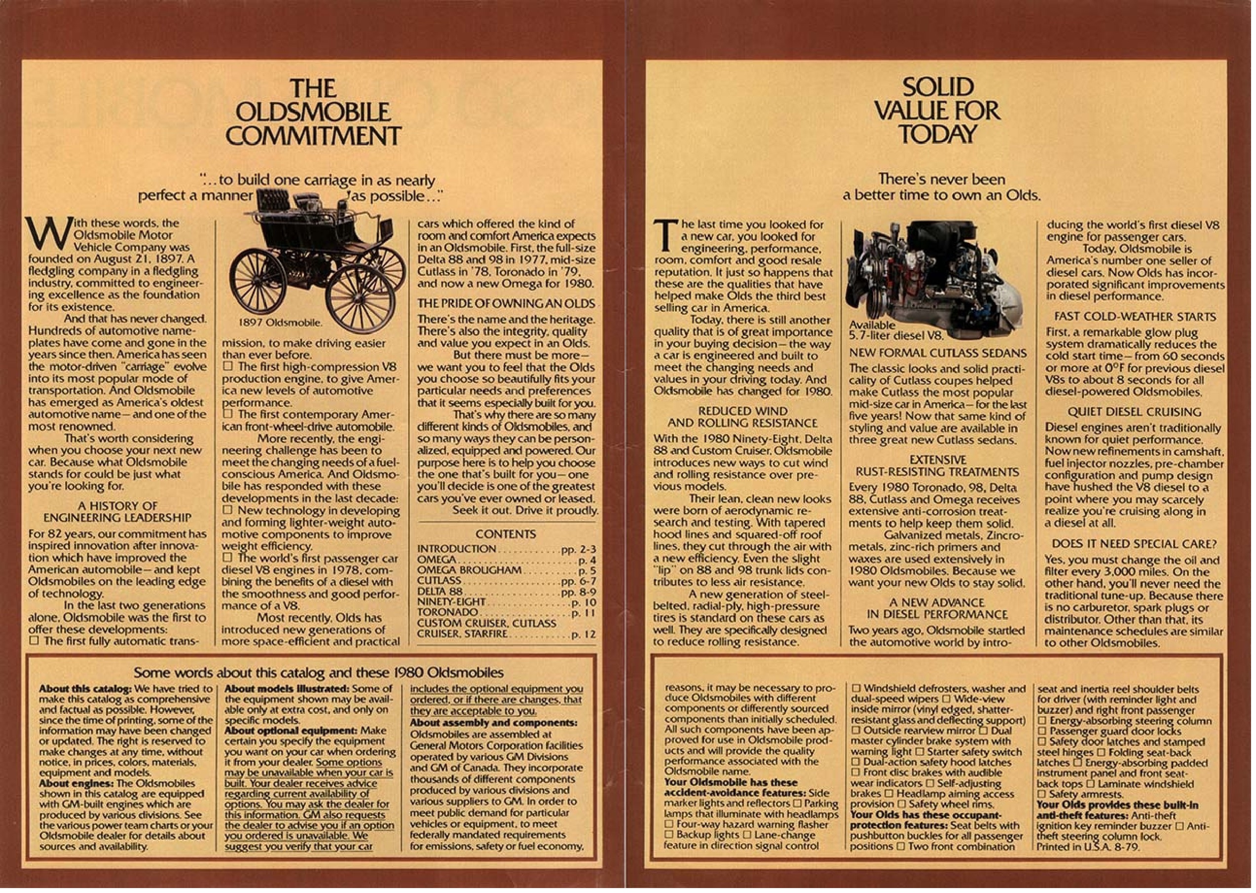 1980 Oldsmobile Full Line Brochure 02-03