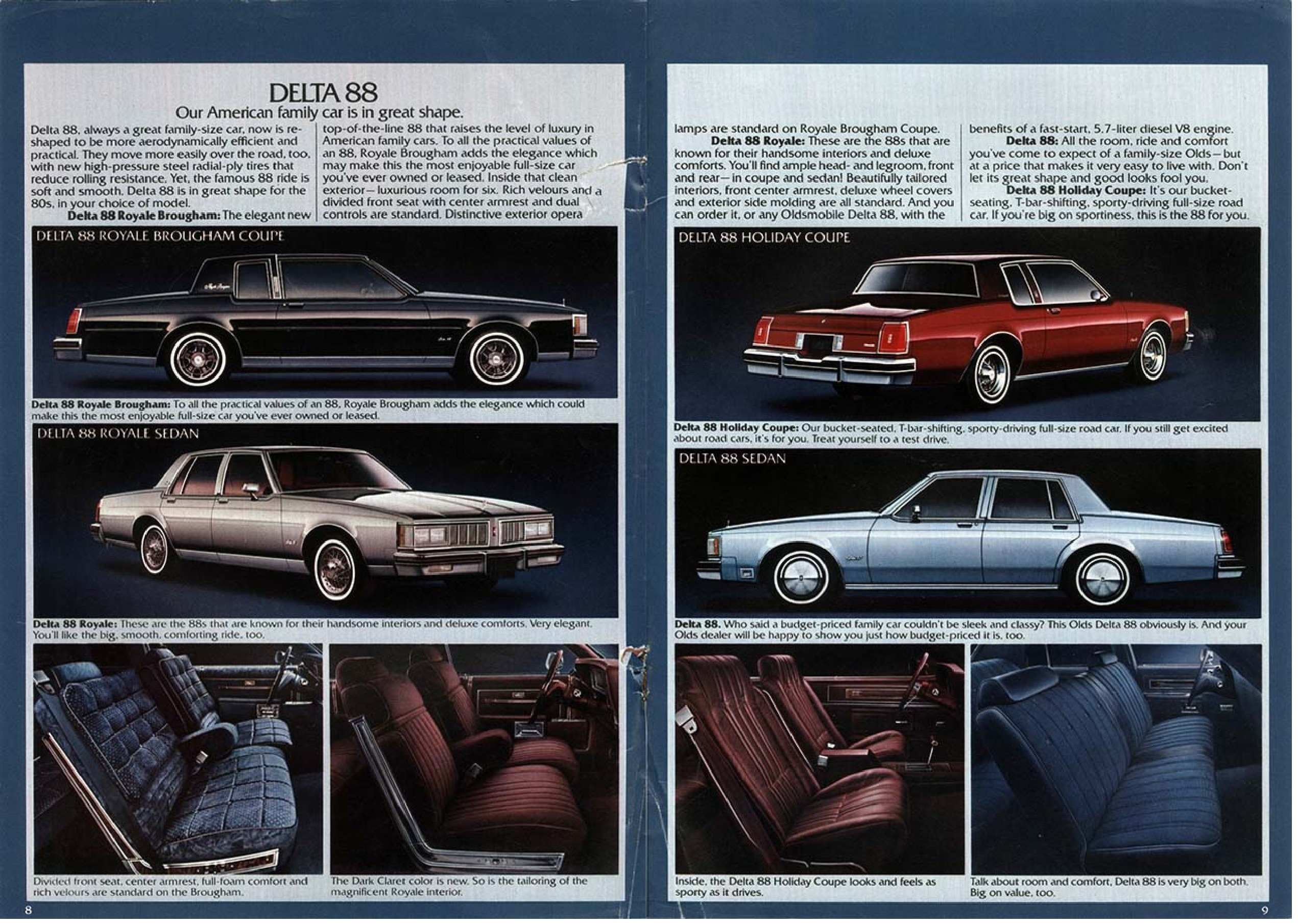 1980 Oldsmobile Full Line Brochure 08-09