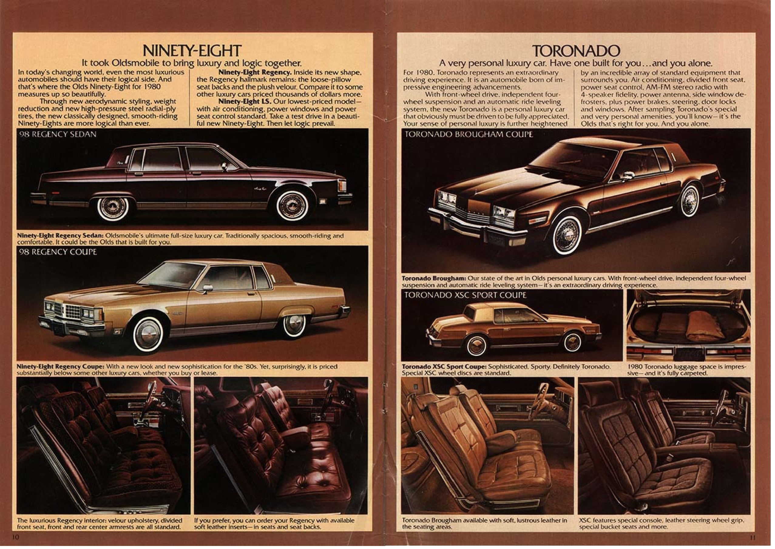 1980 Oldsmobile Full Line Brochure 10-11