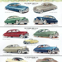 1950 Packard Full Line Foldout-Side B