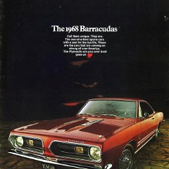 1968 Plymouth Barracuda Brochure