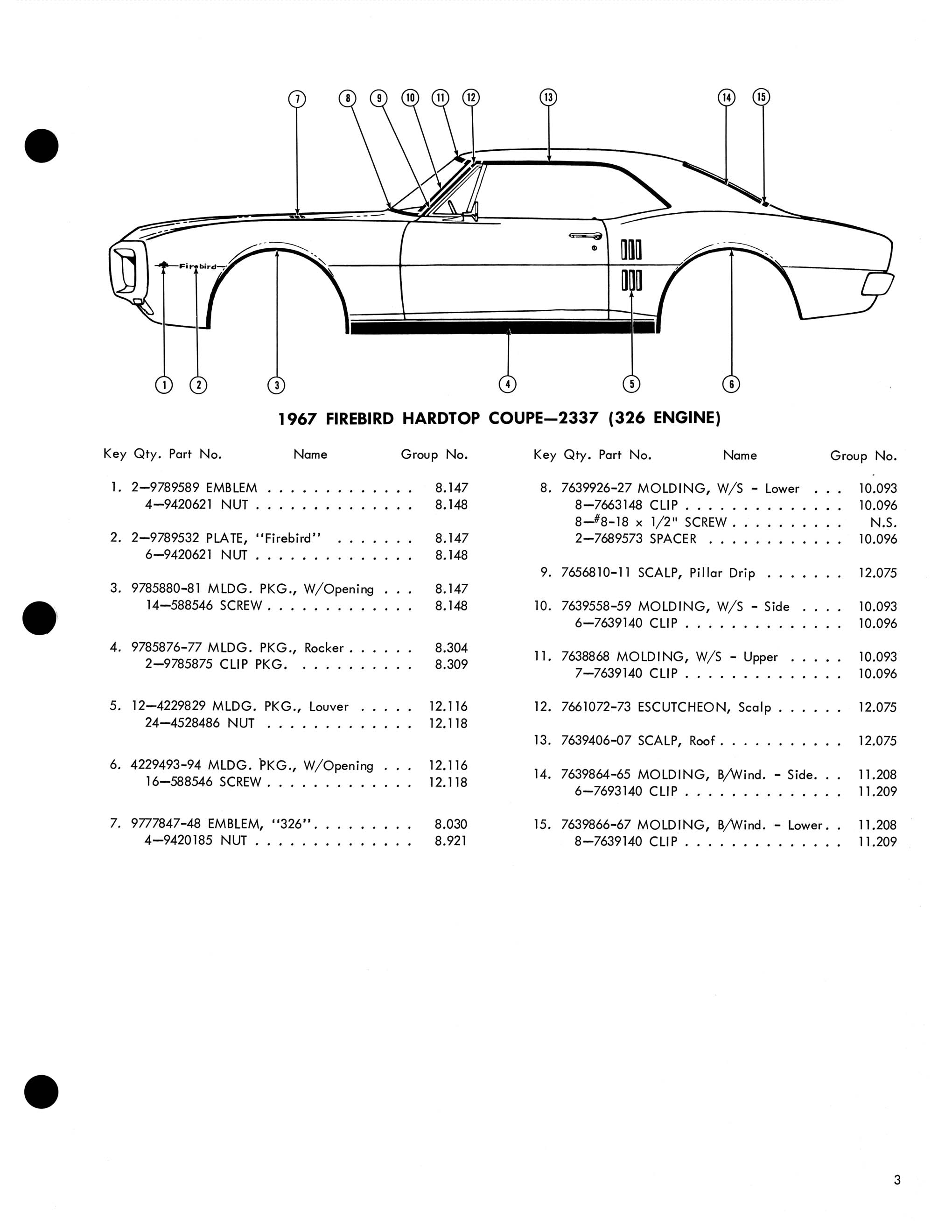 1967 Pontiac Molding and Clip Catalog-03