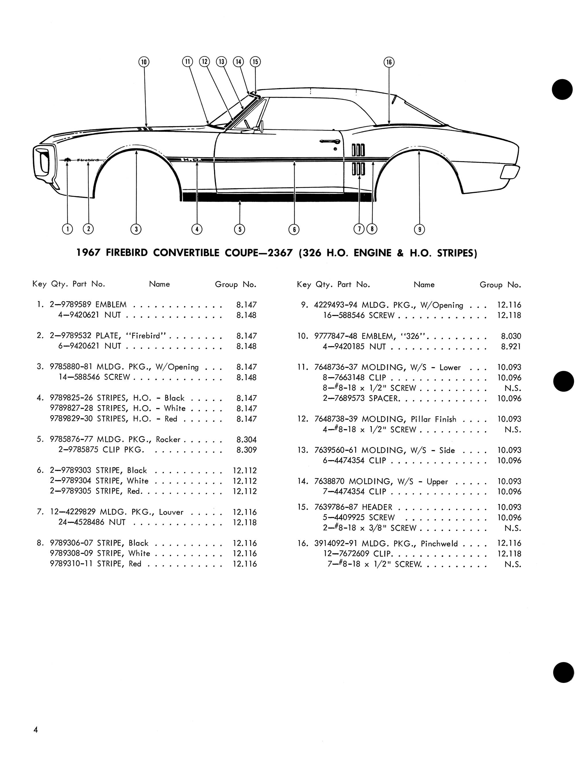 1967 Pontiac Molding and Clip Catalog-04