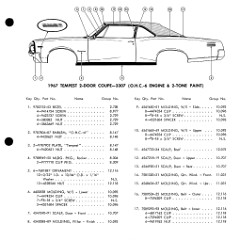 1967 Pontiac Molding and Clip Catalog-09