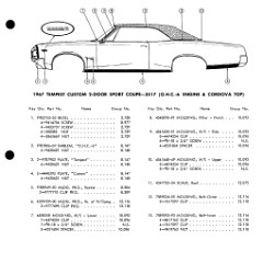1967 Pontiac Molding and Clip Catalog-13