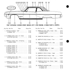 1967 Pontiac Molding and Clip Catalog-30