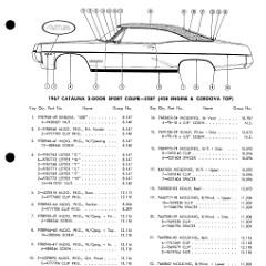 1967 Pontiac Molding and Clip Catalog-35