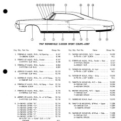 1967 Pontiac Molding and Clip Catalog-43